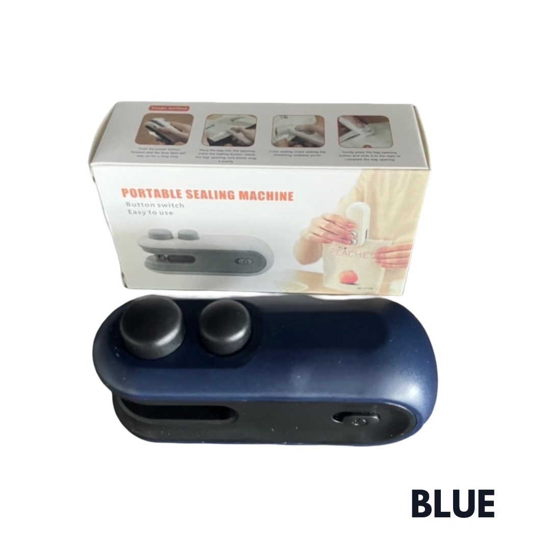 Mini 2 In 1 Sealer Heat Sealer Bag Opening Machine For Snacks Home USB Sealer Vacuum Sealer Snacks Plastic Bag Heat Sealer