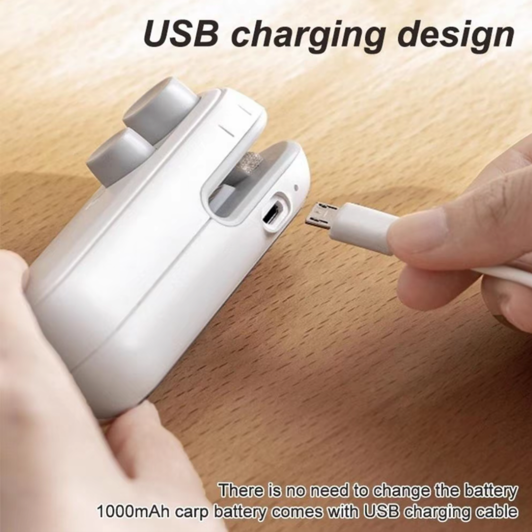 Mini 2 In 1 Sealer Heat Sealer Bag Opening Machine For Snacks Home USB Sealer Vacuum Sealer Snacks Plastic Bag Heat Sealer